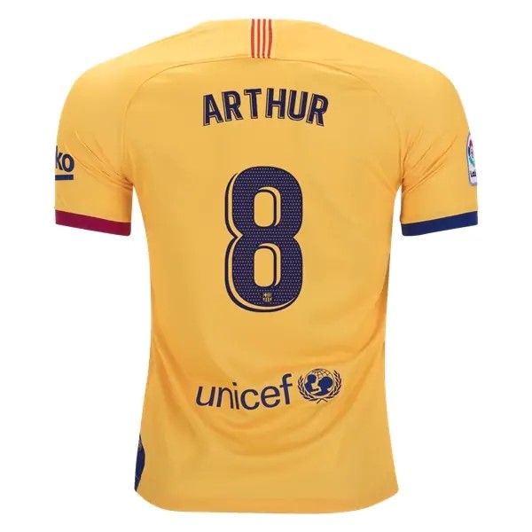 Trikot Barcelona NO.8 Arthur Heim 2019-20 Blau Rote Fussballtrikots Günstig